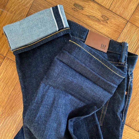 Gap 1969 Kaihara Japanese Selvedge Denim Straight Athletic Fit (Msr 34x34) EUC! - Picture 5 of 11
